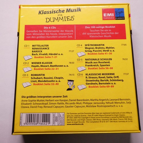 Klassische musik für dummies - klassische,