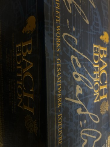 Bach edition 155 cds box - bach,
