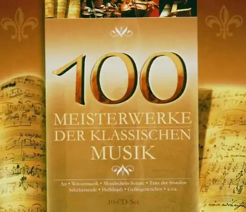 Various 100 meisterwerke der - various,
