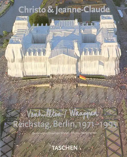 Verhüllter reichstag berlin - verhüllter, reichstag,