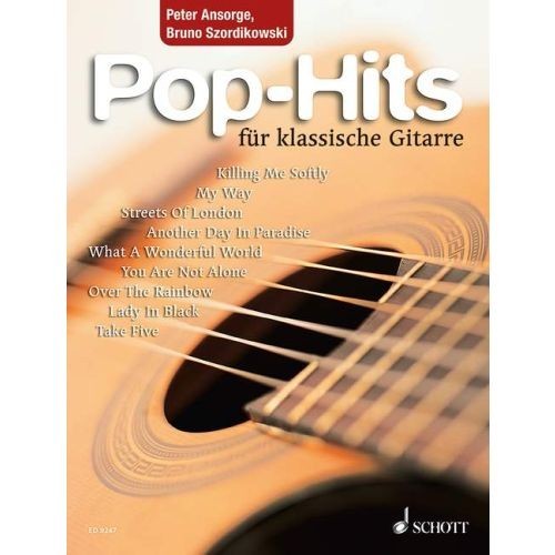 Musiknoten noten pop hits - 23, pop-hits